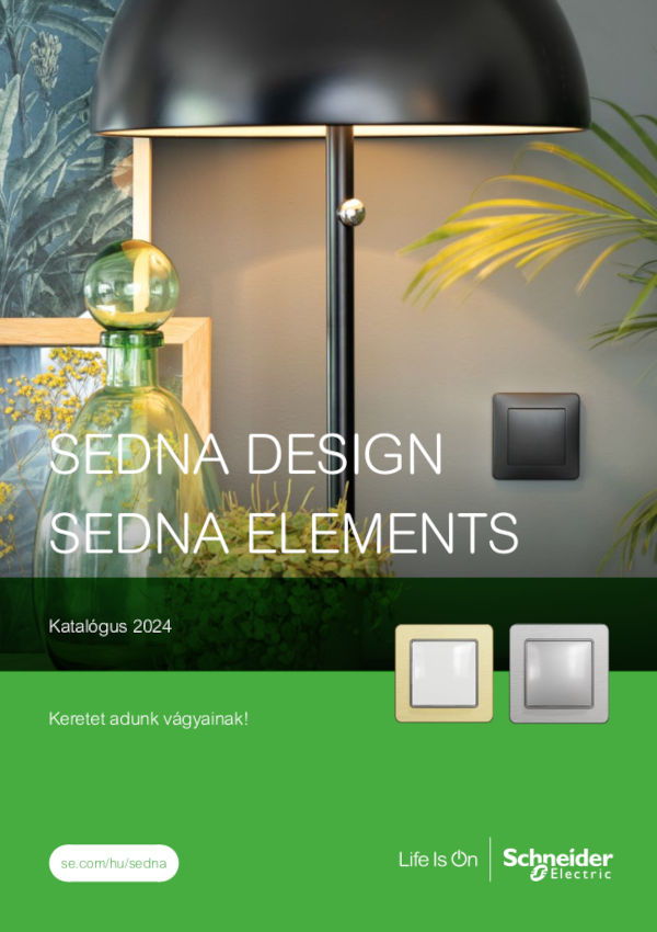 schneider electric zrt. - sedna design és elements katalógus 2023