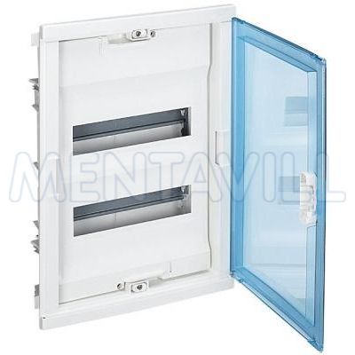 NEDBOX lakáselosztó süllyesztett 2x12m+átlátszó ajtó