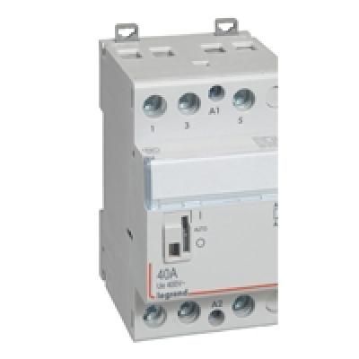 CX3 moduláris kontaktor 40A 230V 3Z+K kontaktor karral szerelt 1 modul