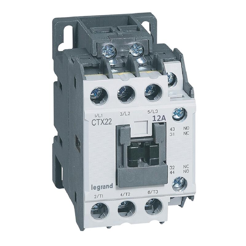 CTX3 mágneskapcsoló 3P 12A 1 záró+1 nyitó érintkező 230V AC