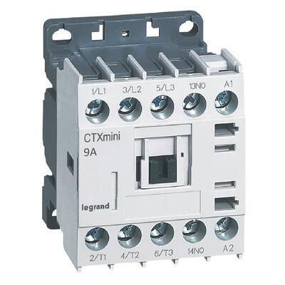 CTX3 mini mágneskapcsoló 3P 9A 1Z 230V 1 záró érintkező 230V AC