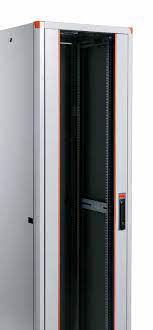 EVOLINE 19 fali szekrény 42U600x1894x1000 hálózati RACK szekrény szürke ajtós