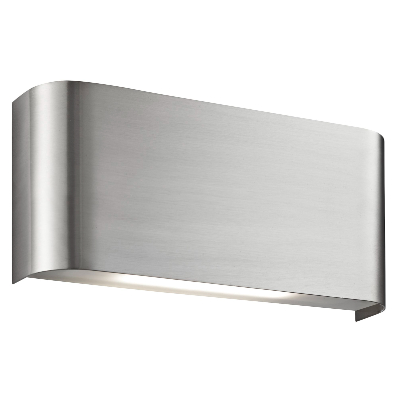 LED Wall fali lp. 1*10W LED 600lm silver