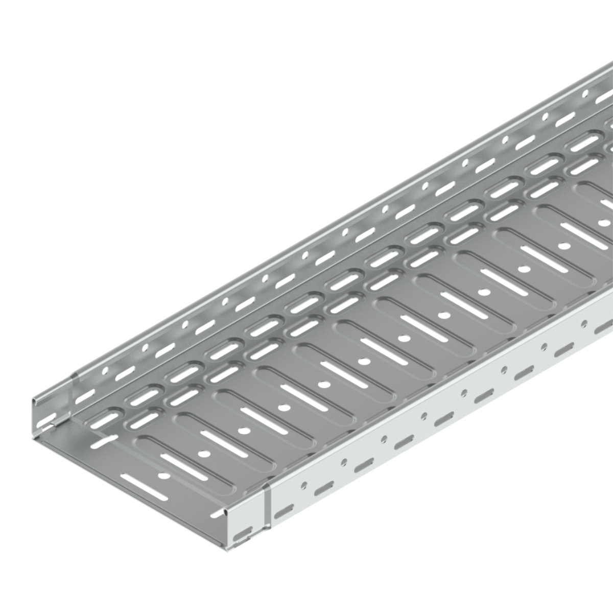 Kábeltálca NKZI 50x250x0,75 s integrált végződéssel