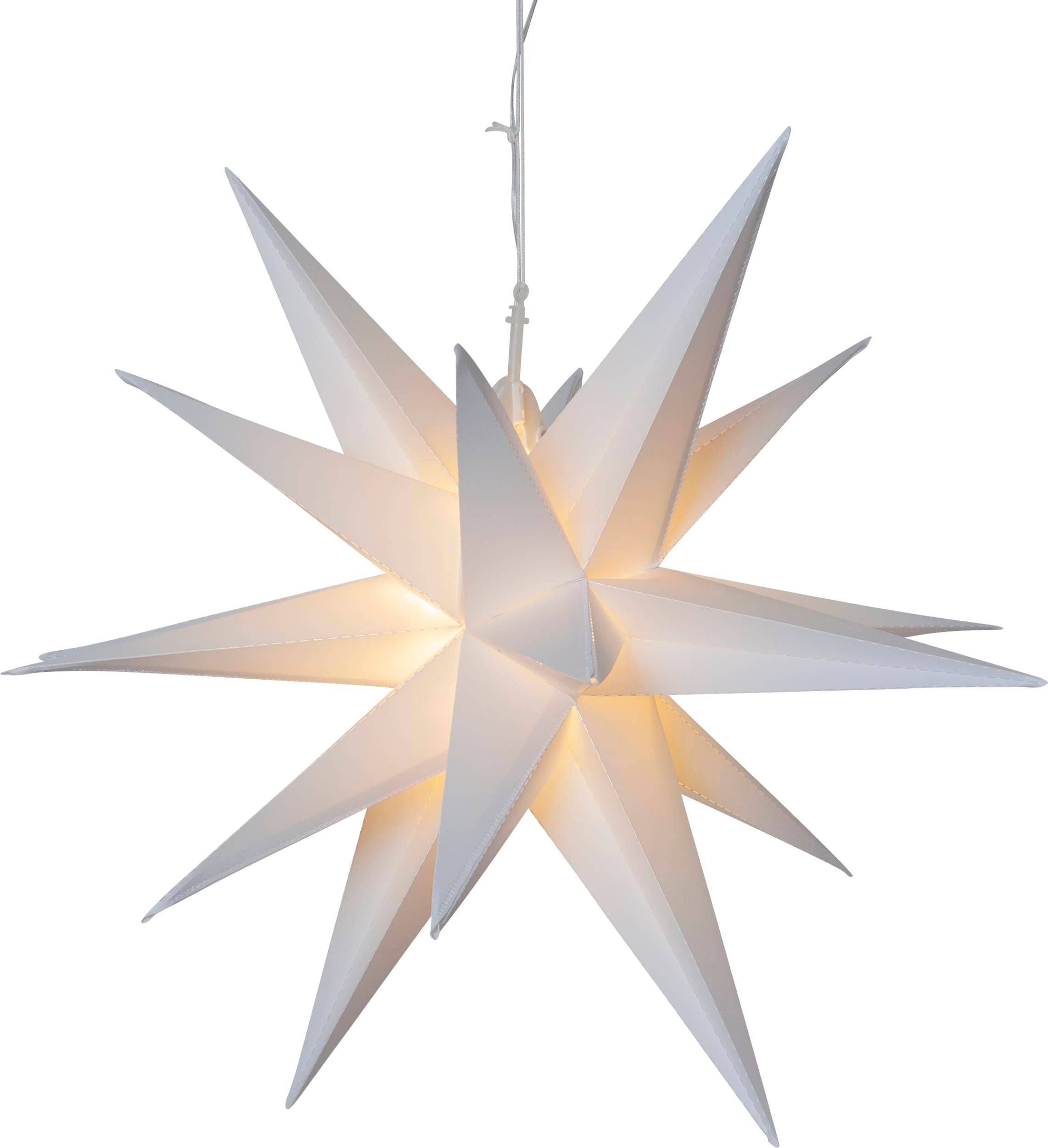 LED csillag függeszték kültéri 3 elem fehér o57cm@