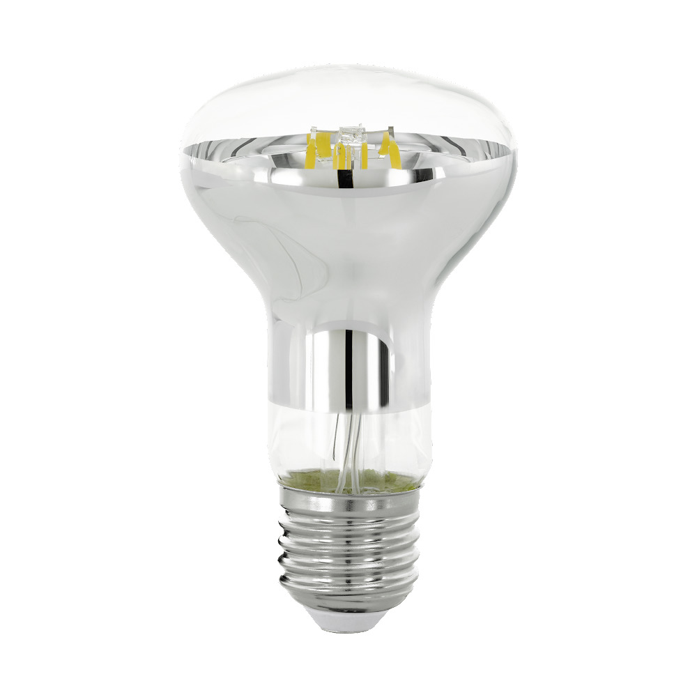 LED fényforrás E27 R63 5,5W 2700K átlátszó szabályozható@ EGLO-11763 helyett
