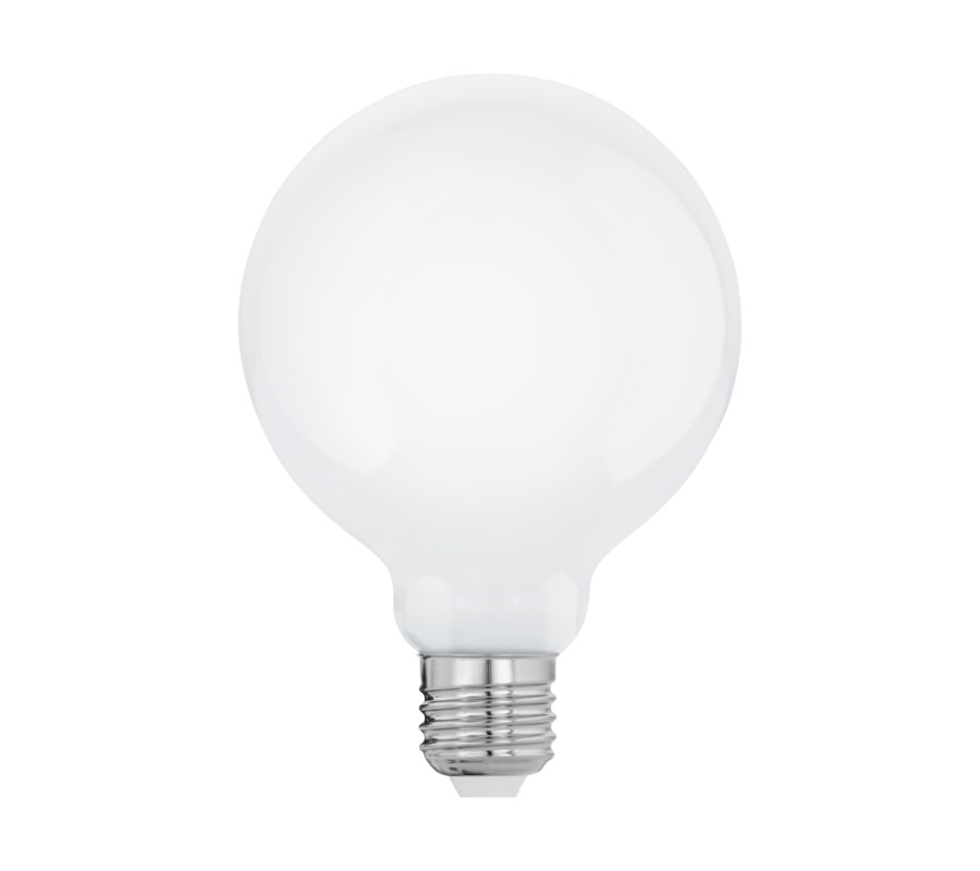 LED fényforrás E27 G95 7W 2700K 806lm opál@ EGLO-11601 helyett