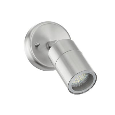 Kültéri fali 1*5W LED IP44 matt króm STOCKHOLM 1