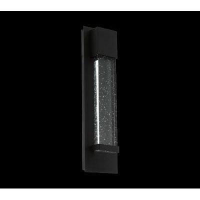 VILLAGRAZIA kültéri fali 2×3,3W LED fekete 680lm,2700K,csillogó üveg