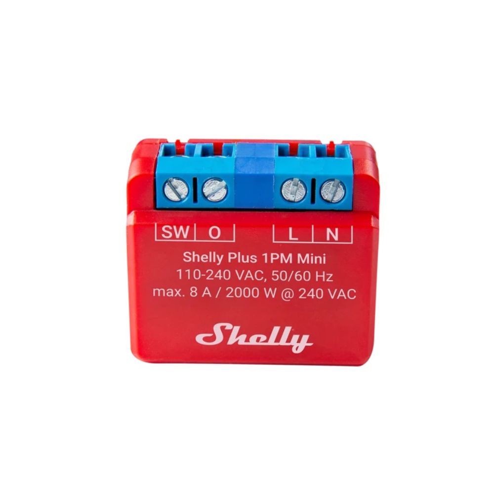Shelly egy áramk. Wi-Fi+BT+Fogymérő@ ALL-REL-PLUSMINI1PM
