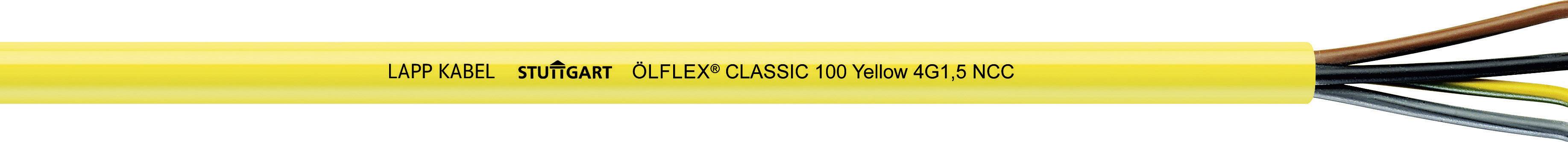 Ölflex classic 100 yellow 3x2,5 RAL1016