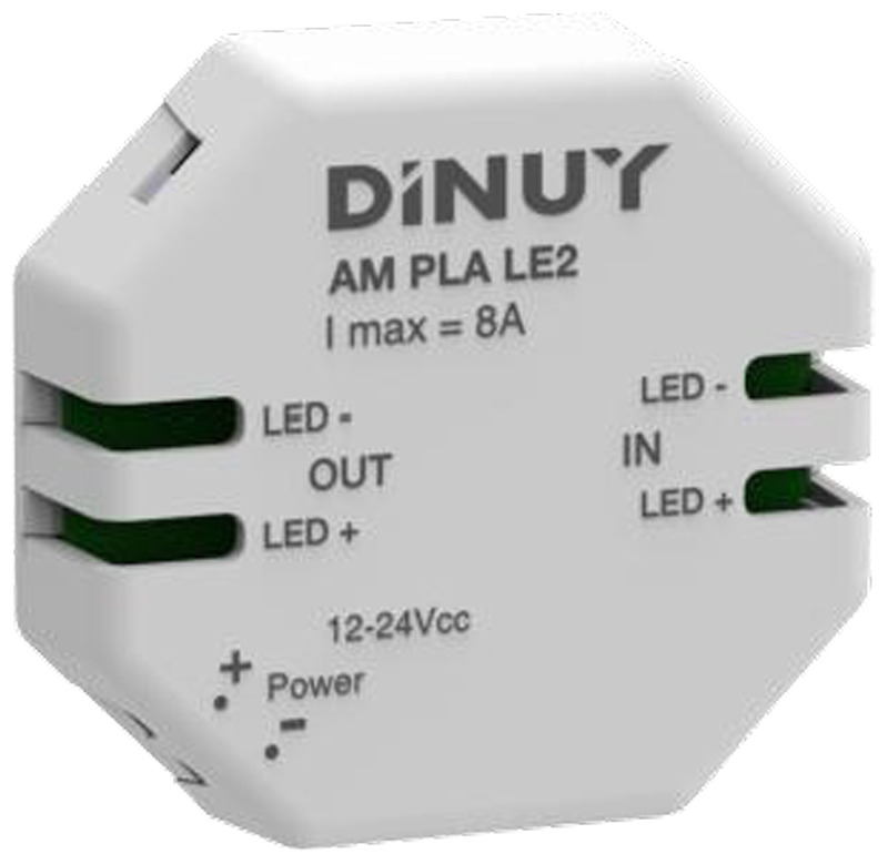 Jelerősítő modul LED szalaghoz 12-48V DC max:8A