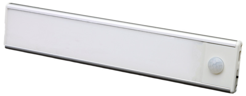 Bútorvilágító LED 1W 100lm 4500K 3,7V DC IP20 tölthető+mozgásérzékelő