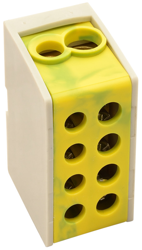 Főáramköri leágazó kapocs 4x16mm2,zöld/sárga