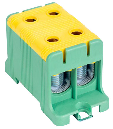 Főáramköri leágazó kapocs 16-95mm2 800V AC 245A zöld/sárga