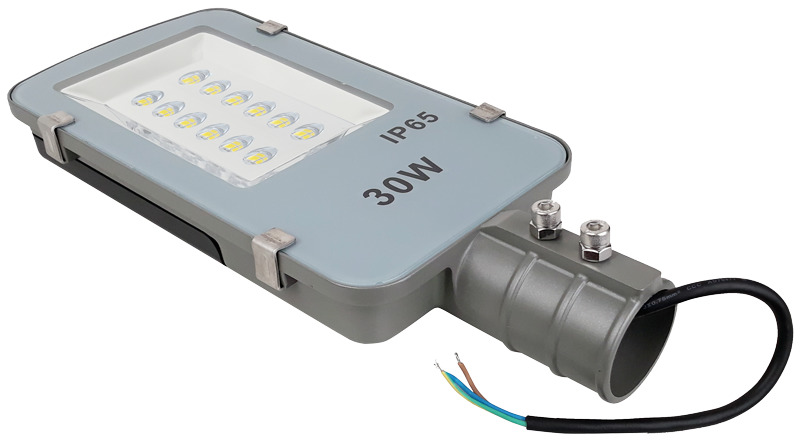 LED utcai lámpatest 30W 100-240V AC 2400lm 4500K IP65