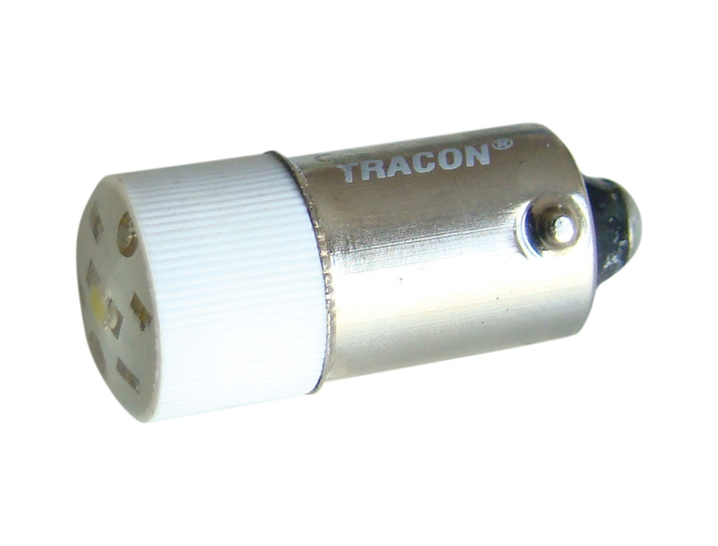 LED jelzőizzó Ba9s 230V AC/DC fehér