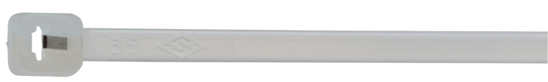 Kábelkötegelő fémnyelves 200x3,6mm natúr, PA6.6