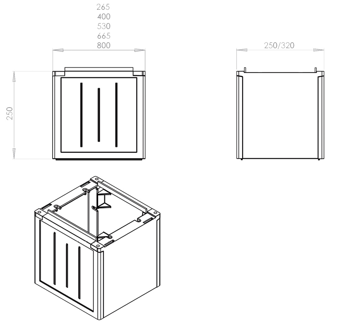 Lábazat L40/32 JF 40/32