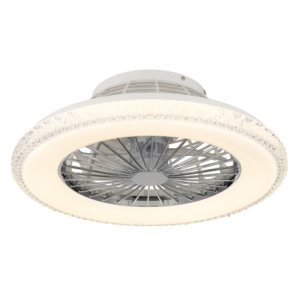 CORUSSO VENTILÁTOR LED 40W 230V 260-2500lm teljesítm. CCT 3000-6500K