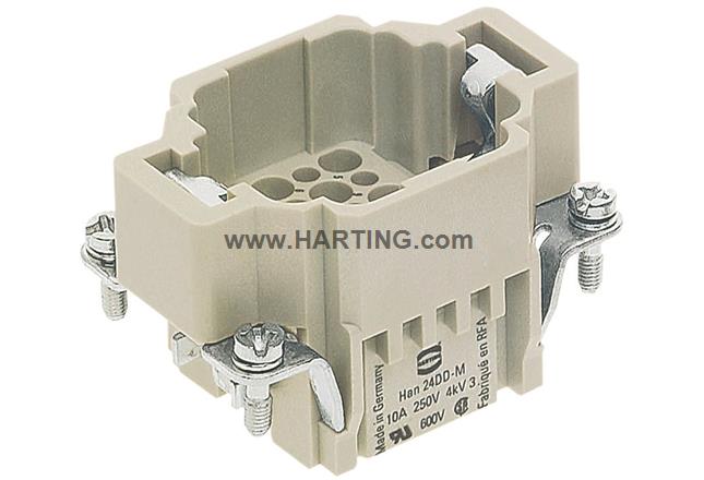 HARTING HAN DD24 apa 10A RAL7032