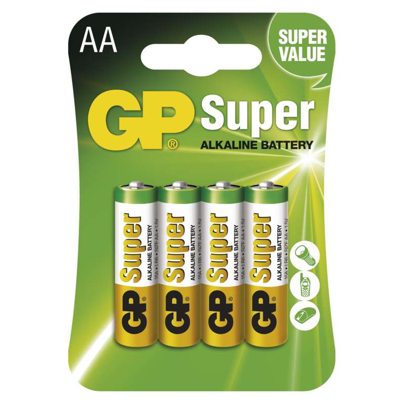 GP ELEM SUPER AA LR6 4db/cs