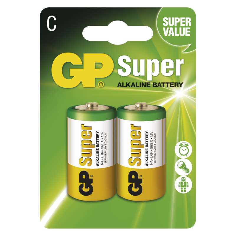 GP ELEM SUPER LR14 2db/cs