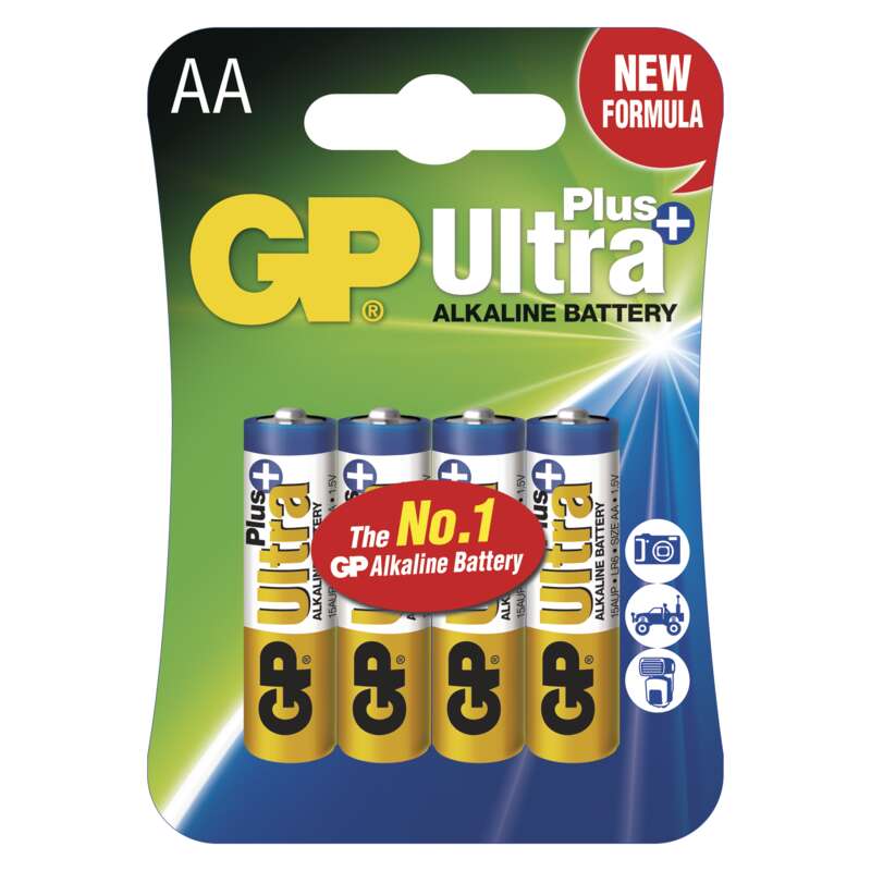 GP CERUZA ULTRA PLUS LR6 4/CS