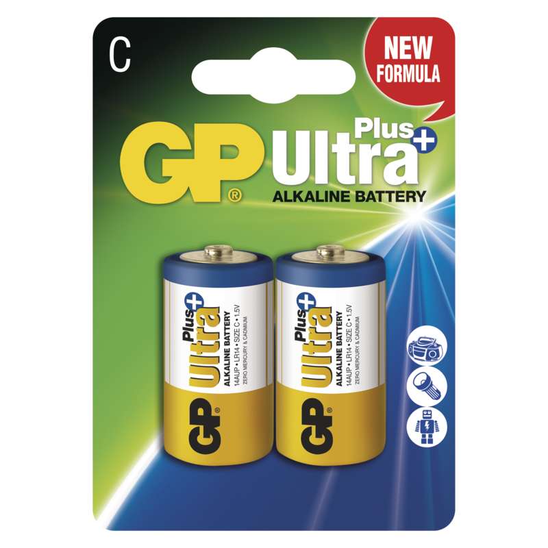 GP BABY ULTRA PLUS LR14 2/CS