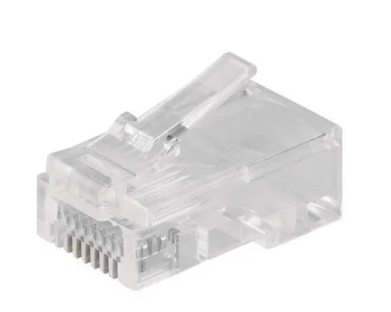 RJ45 csatlakozó UTP CAT5E sodrott vezetékhez