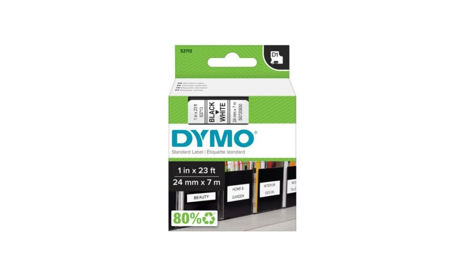 DYMO SZALAG D1 24mmx7m FK/FH53