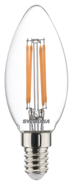 LED GYERTYA E14 4,5W 2700K FILAMENT@ ToLEDo RT Candle V5 CL 470LM 827