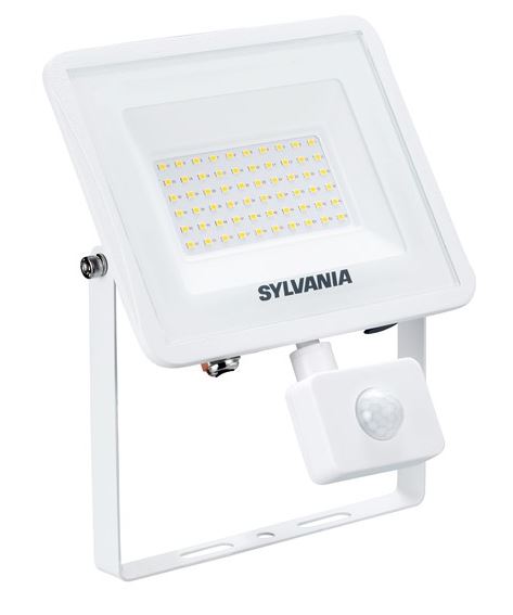 LED fényvető mozg. 46W 3000K fehér@ start flood flat IP54 pir 4650lm 830