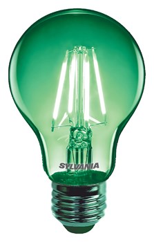 LED E27 norm 4 W zöld filament@ toledo retro chroma A60 green E27 sl