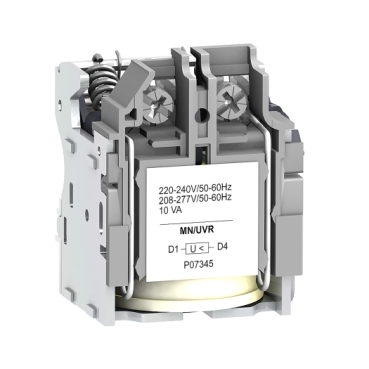 MN 48 V 50/60 Hz nullfeszültség kioldó NSX100–630