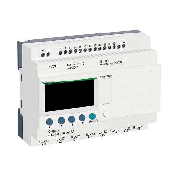 VEZÉRLŐMODUL LC12I/O REL ÓRA