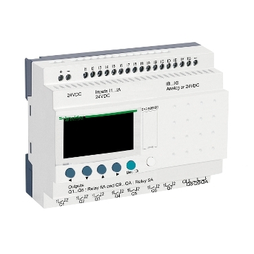 Vezérlőmodul 26 I/O 6A rel 24V DC