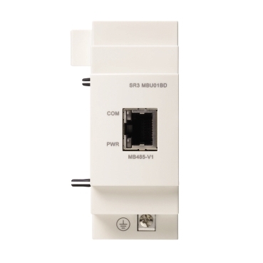 Modbus hálózat slave kommunikáció modul, SR3 24 V DC vezérlőrelé-hez