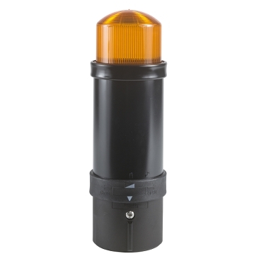 XVB villanó világító jelzőoszlop, narancssárga 230V