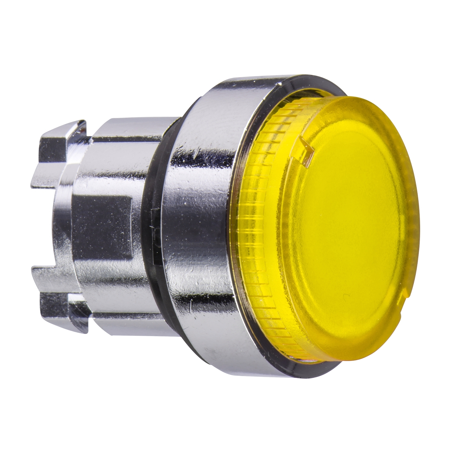 HARMONY fém világító nyomógomb fej O22 visszatérő LED-es kiemelked