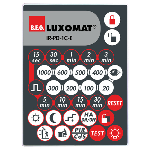 Luxomat távírányító IR-PD-1C-E