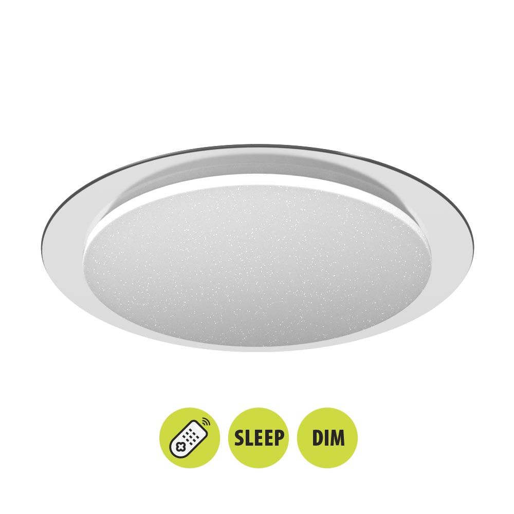 Led menny. 36W 2350-2880IM +távir.* athena led 3000-6400K IP20