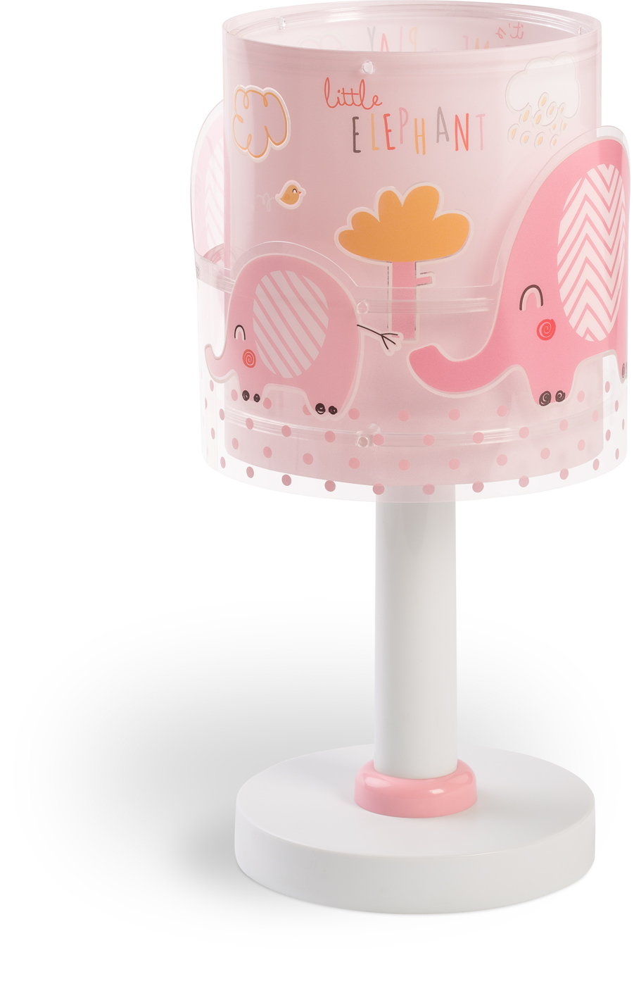 Asztali lámpa E14 max. 8W little elephant rózsaszín