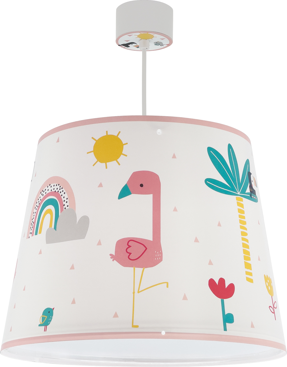 Mennyezeti függesztett lámpa E27 max. 15W flamingo