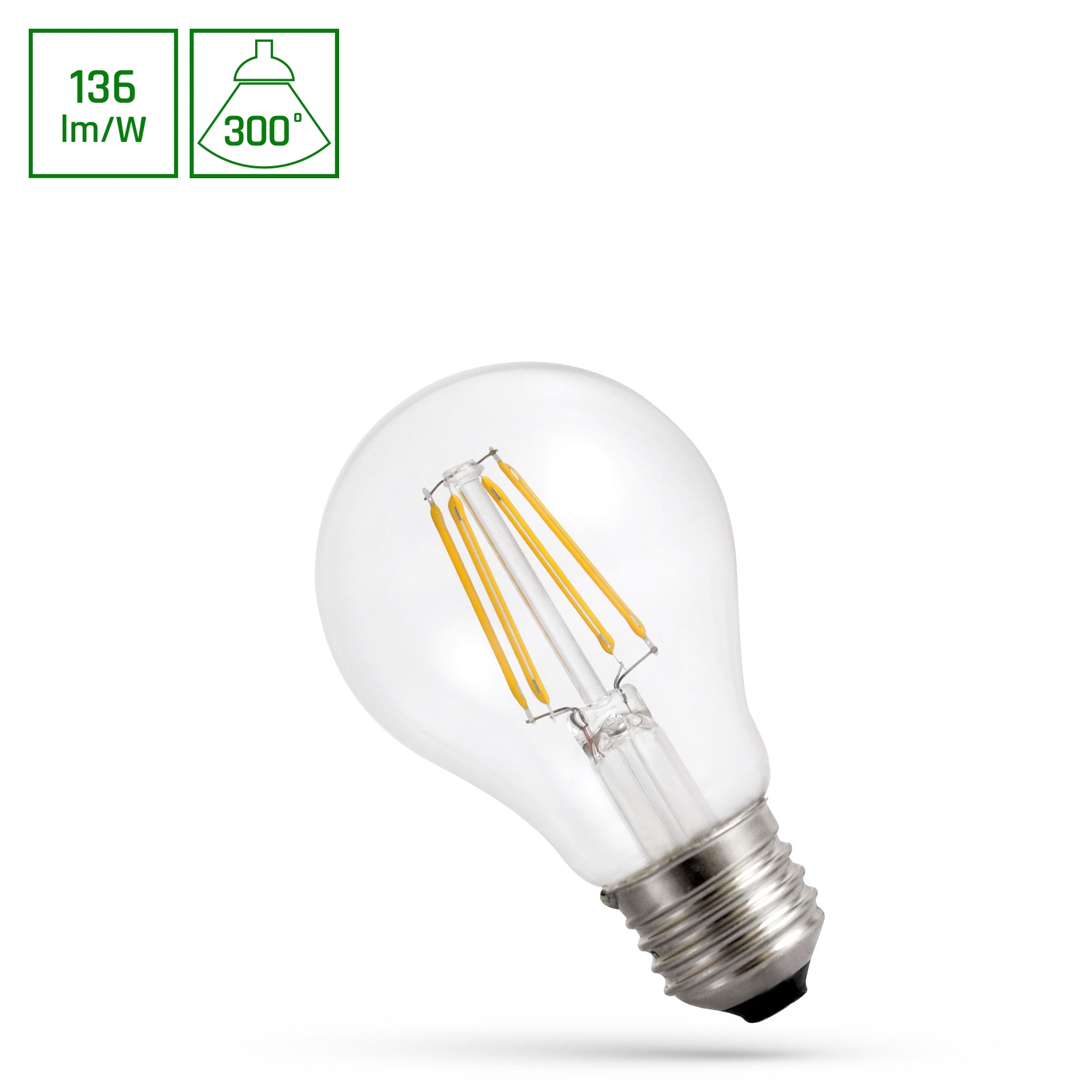 LED FILAMENT E27 11W 2700K 1500Im @