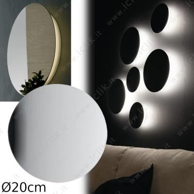 Eclisse fali LED 5,5W 4000K 20 cm 400 lumen