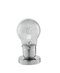 Lume lampadina fili alluminio 1xE14