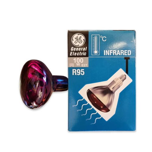 INFRA 100W R 95 INFRARED E27 GE R95 100W E27 GE 240V