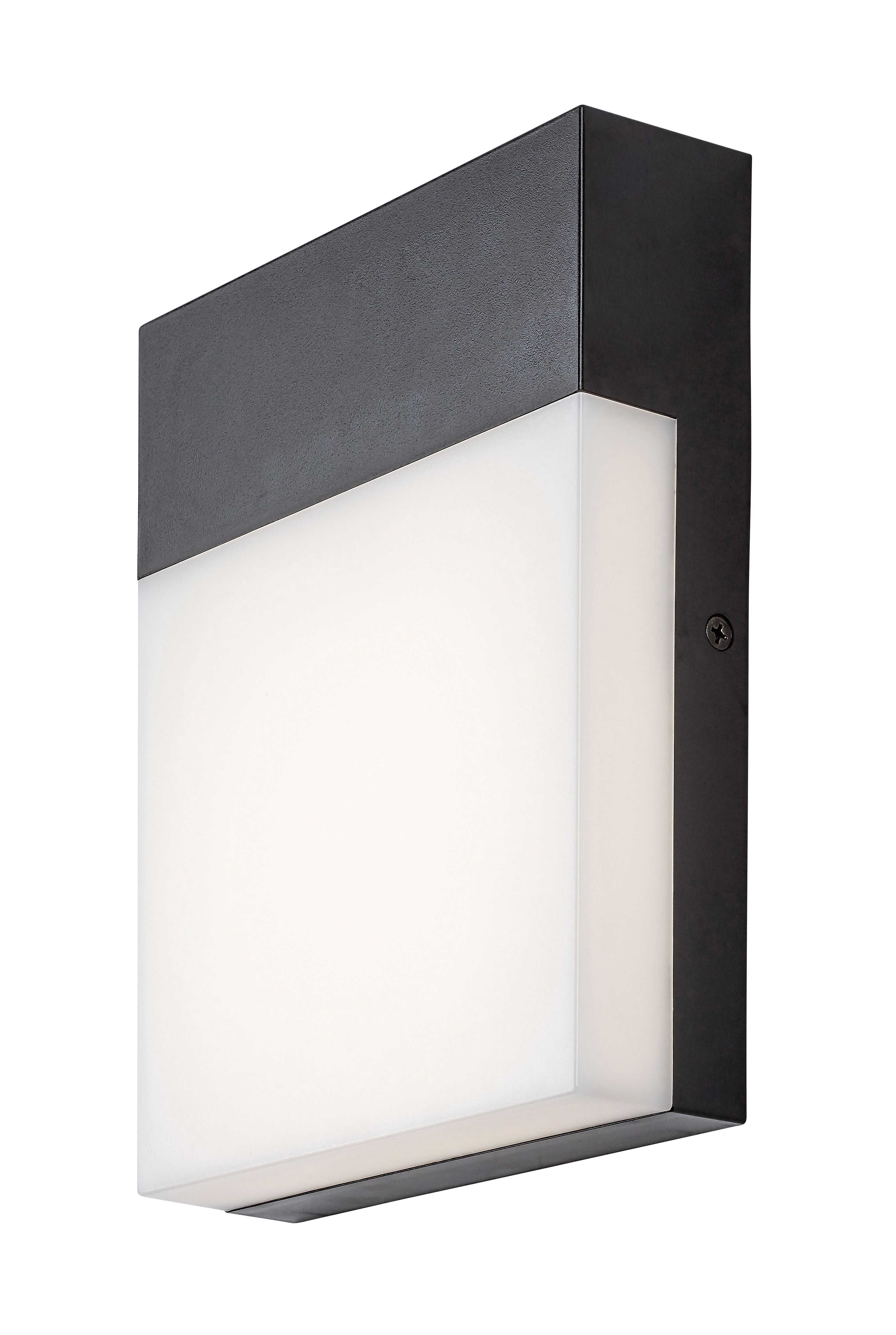GIMONE kültéri fali LED 10W, H20cm fekete