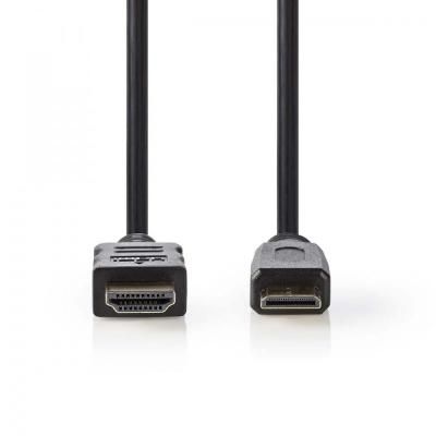 1.5M MINI HDMI 1.4 KÁBEL FEKETE (CV